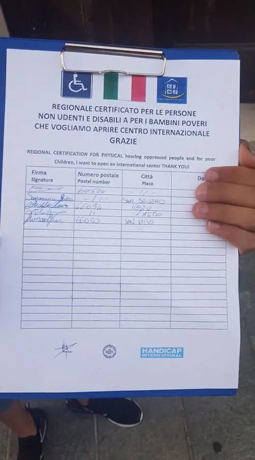 Vasto, si fingevano sordomute chiedendo donazioni per aprire un centro