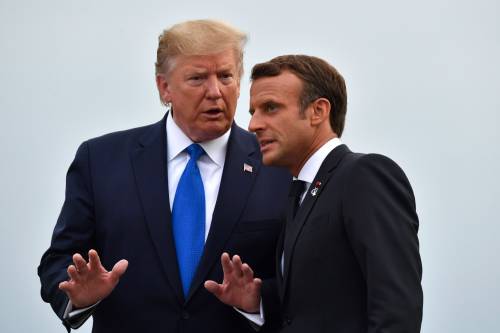 Il ciclone Trump fa fuori Macron : al G-7 comanda solo lui