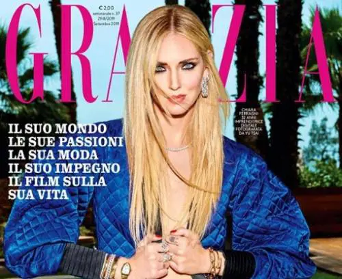 Chiara Ferragni come Meghan Markle, direttrice per un giorno di "Grazia"