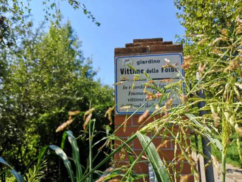 Nel dimenticatoio il giardino dedicato alle vittime delle foibe