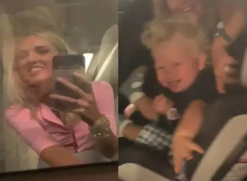 Chiara Ferragni mostra la reazione di Leone al suo rientro dal lavoro e il web insorge: "Ma sempre col telefono in mano!"