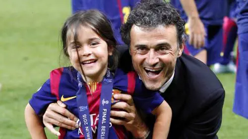 La promessa di Luis Enrique alla figlia Xana, morta a 9 anni