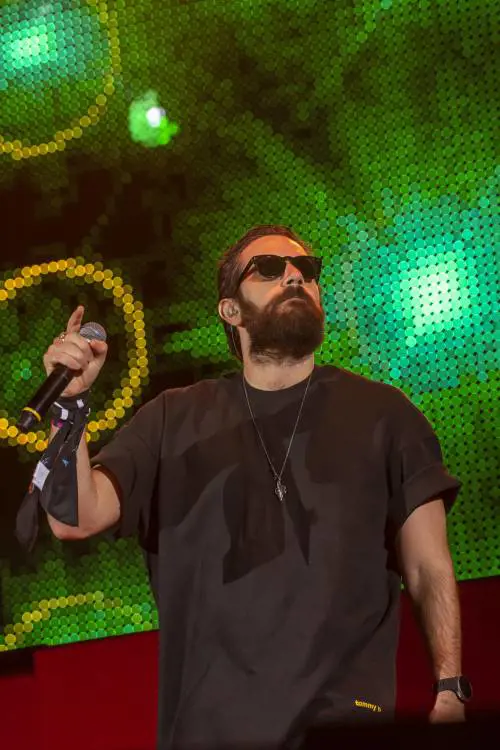 Thegiornalisti al Circo Massimo di Roma con Elisa e Luca Carboni