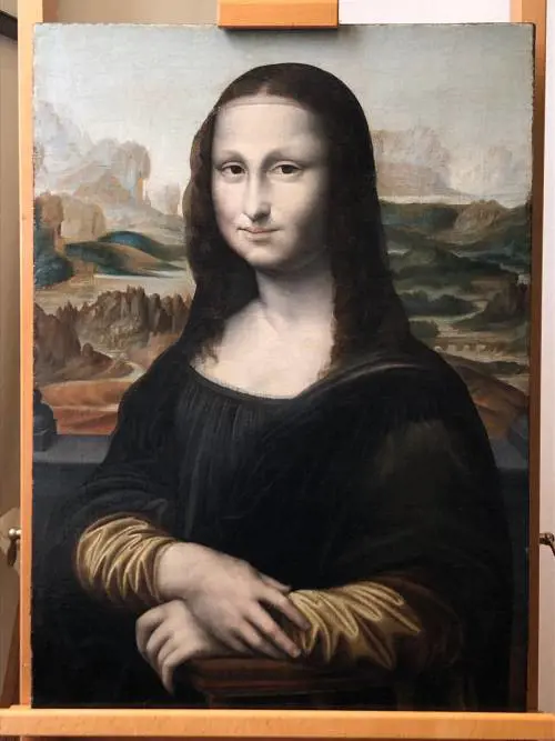 Viminale, Salvini restaura "La Gioconda" di Leonardo