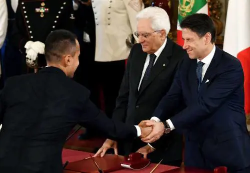 Conte bis giura al Quirinale