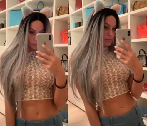 Taylor Mega sorprende con un grey look