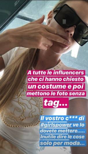 Taylor Mega si scaglia contro le influencer