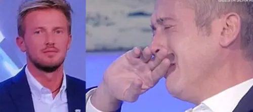 Io e te, Pierluigi Diaco piange per il marito Alessio Orsingher