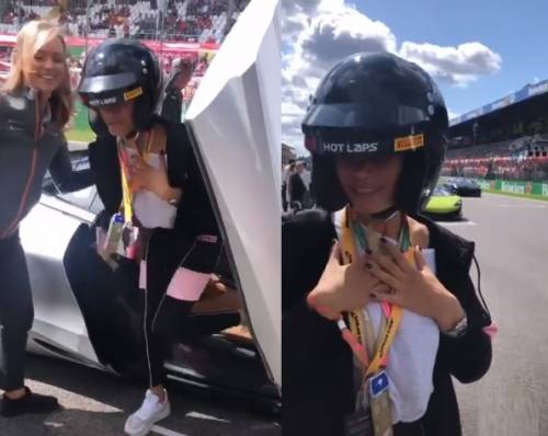 Elodie a Monza, folle corsa con la McLaren: "Ero terrorizzata"