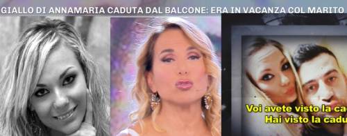 A Pomeriggio 5, il giallo dell'ex Miss Campania volata dal balcone