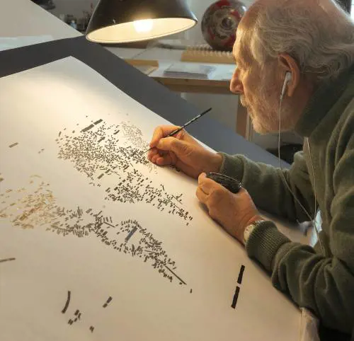 "Le mie cancellazioni sono il silenzio del mondo"