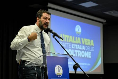 Salvini prepara la "battaglia della vita" in Umbria
