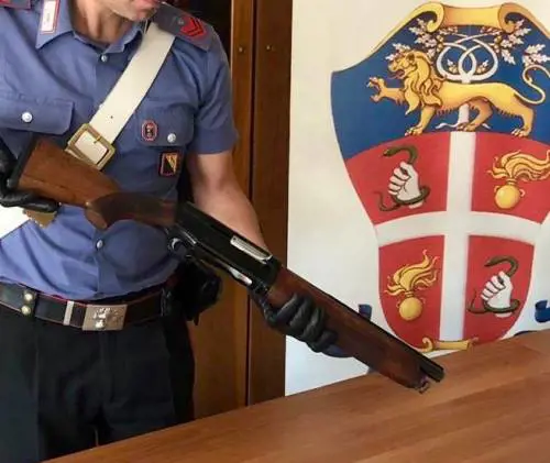 Fucile rubato sei anni fa ritrovato al Rione Traiano