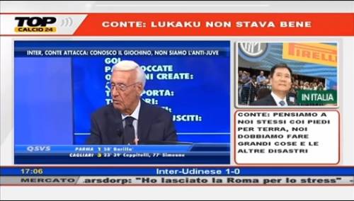"Per fermare Lukaku ci vogliono le banane". Licenziato in diretta tv