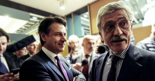 Conte e D'Alema, una strana coppia a Palazzo Chigi