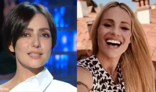 Ambra Angiolini commenta una foto di Michelle Hunziker: "Ora mi chiamerà per toglierlo..." 