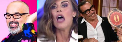 Bianca Guaccero si toglie il reggiseno in diretta tv: "Non mi importa niente"