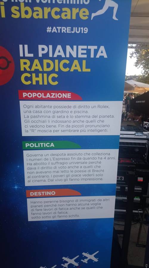 Ad Atreju va in scena lo sfottò a Conte e al M5S