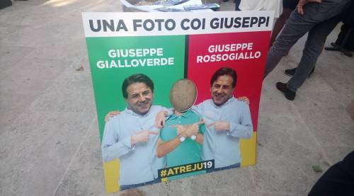 Ad Atreju il premier Conte in versione double face