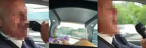 Napoli, becchino canta e ride in auto mentre trasporta salma