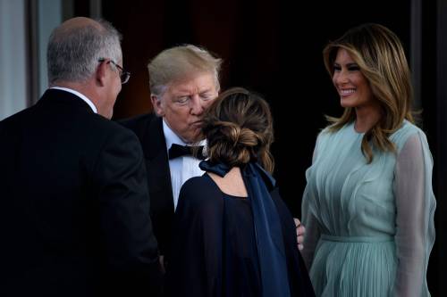 Il presidente Trump e la cena di Stato in onore del primo ministro australiano