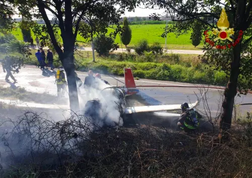 Incidente aereo Bergamo, parla Angelo: "Ne ho salvati tre, poi arreso"