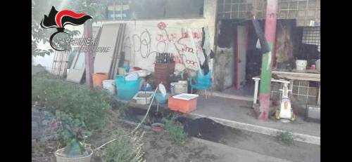 Nell'area comunale la residenza abusiva dei giostrai e la discarica di rifiuti
