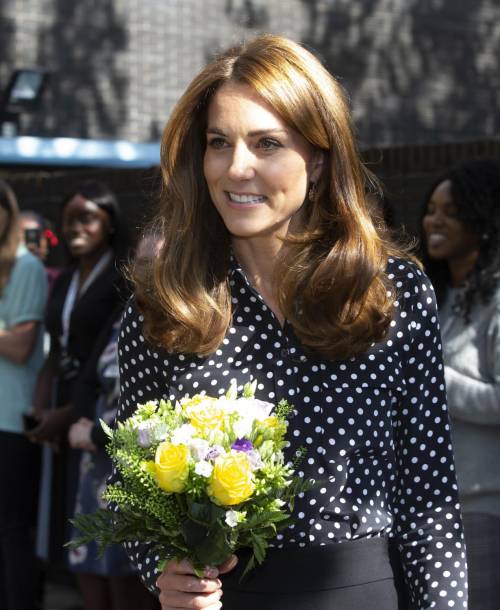 Kate Middleton in pantaloni: foto