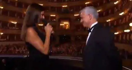 Ilaria D'Amico fa arrabbiare Mourinho: lo Special One abbandona il palco