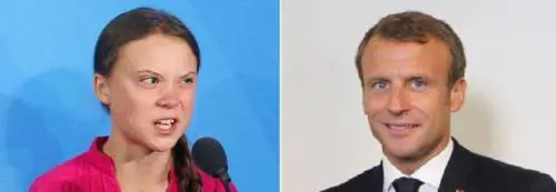 E adesso anche Macron attacca Greta: "Sei troppo radicale..."