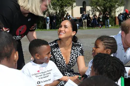 Harry e Meghan parlano di Archie in Sud Africa    