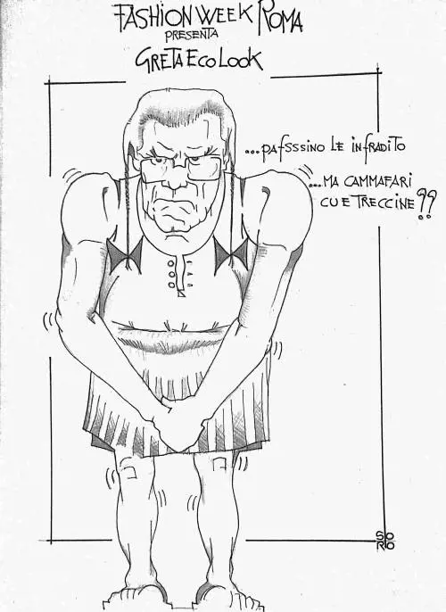 La vignetta del giorno: la fashion week del Quirinale