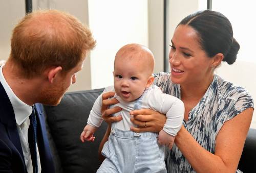 Meghan Markle in Sudafrica con Archie: foto