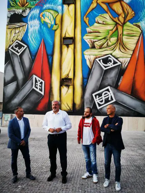 Nardò, un murale in memoria di Renata Fonte