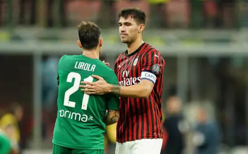 Milan, Romagnoli: "Fino alla morte con mister Giampaolo"