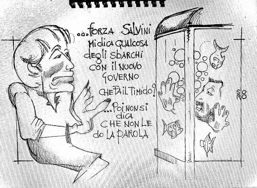La vignetta del giorno: la Gruber e le interviste liberal