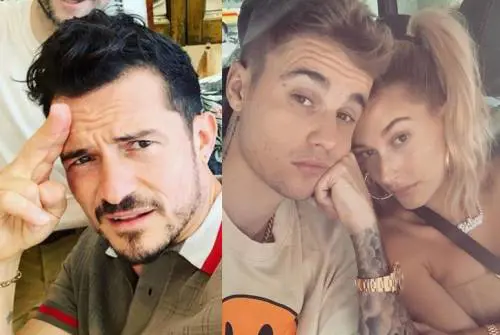 Orlando Bloom snobba il matrimonio ​di Justin Bieber, Katy Perry va da sola