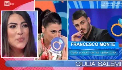 Vieni da me, Giulia Salemi commossa per l'ex Monte: "Desideravo tantissimo l'amore"