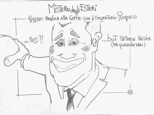 La vignetta del giorno: Giggino e l'inglese per tutti