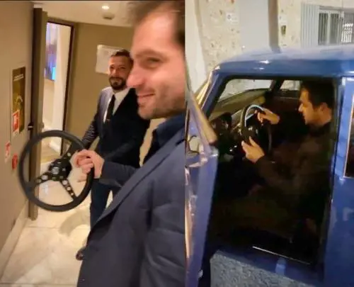 Rovazzi svela il trucchetto di Tomaso Trussardi per non farsi rubare l'auto d'epoca