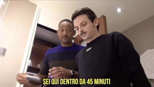 Fabio Rovazzi e Will Smith, una notte insieme in hotel