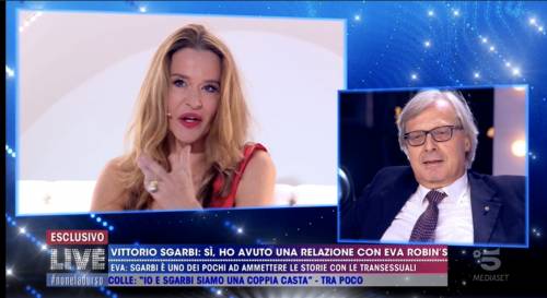 Vittorio Sgarbi: sesso a tre con Eva Robin's e una donna famosissima