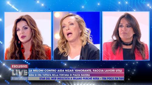 Alba Parietti contro Aida Nizar: "Gallina che starnazza"