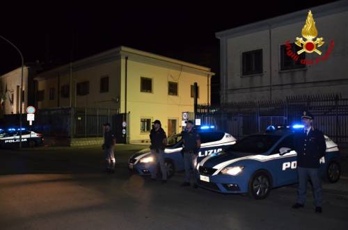 L'omaggio dei Vigili del fuoco di Palermo per gli agenti uccisi a Trieste è commovente