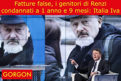 La satira del giorno: condannati i genitori di Renzi