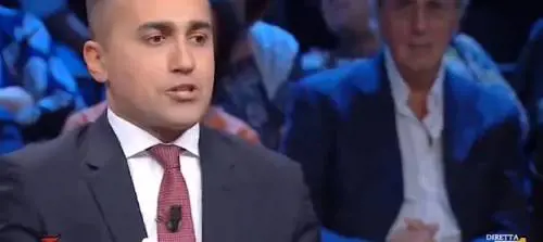 Di Martedì, c'è Salvini in studio e Di Maio va subito via "Matteo? Salutatelo voi"