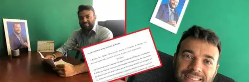 In ufficio ha una foto di Salvini. L'esposto Pd per farla togliere