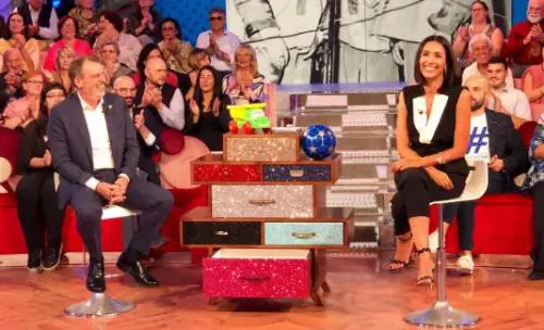 Caterina Balivo litiga con Marco Tardelli in diretta