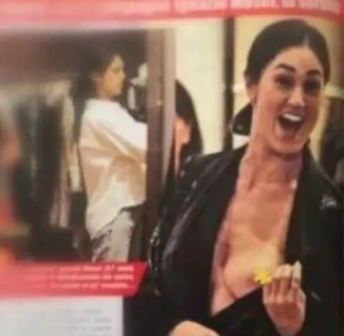 Cecilia Rodriguez va "fuori di seno" davanti ai paparazzi indiscreti e osa più di Belen 