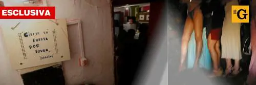 Le prostitute servono ai tavoli dentro i "ristoranti" nigeriani